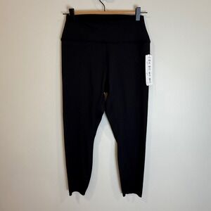RBX Black High Waisted Leggings L/G Athleisure Activewear New with Tags